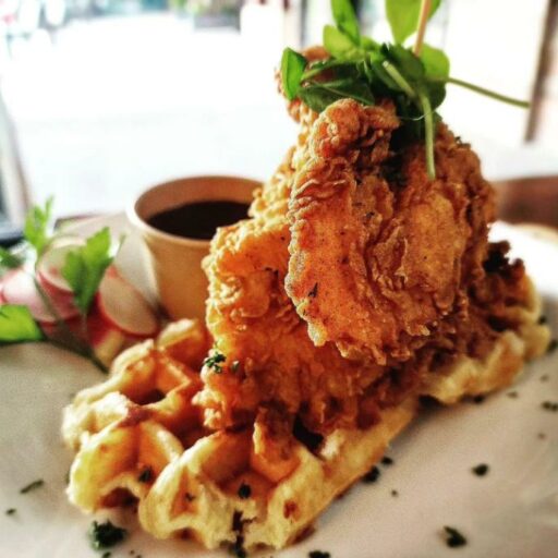 Junior Chicken and Waffles _The Local Hen _ Food Factory Oviedo
