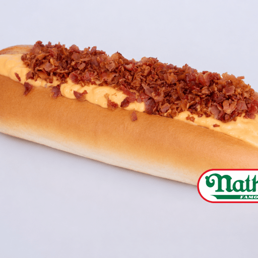 FOOT LONG CHEESE BACON DOG